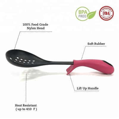 ISO9001 / BSCI certificado TPR mango Silicona utensilios de cocina Accesorios de cocina Conjunto de herramientas
