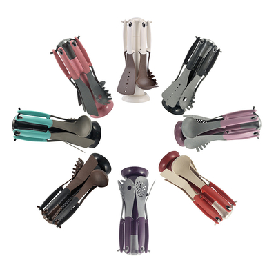 7 PCS Creative Kitchenware Set Herramientas de cocina Accesorios de cocina con logotipo de impresión de seda