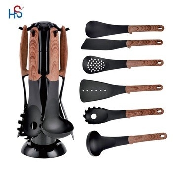7 PCS Creative Kitchenware Set Herramientas de cocina Accesorios de cocina con logotipo de impresión de seda