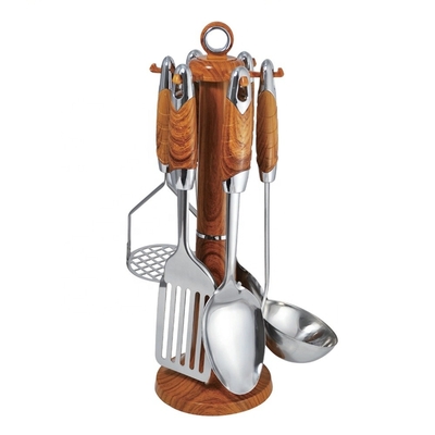 FOB PORT Ningbo Set de comedor sostenible Accesorios de cocina con herramientas de acero inoxidable