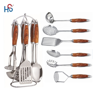 FOB PORT Ningbo Set de comedor sostenible Accesorios de cocina con herramientas de acero inoxidable