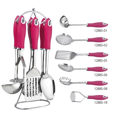 Accesorios de cocina ecológicos Accesorios de cocina de acero inoxidable utensilios de cocina