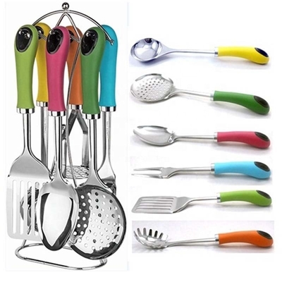 utensilios de cocina de acero inoxidable conjunto de cocina esencial para la fruta y verduras