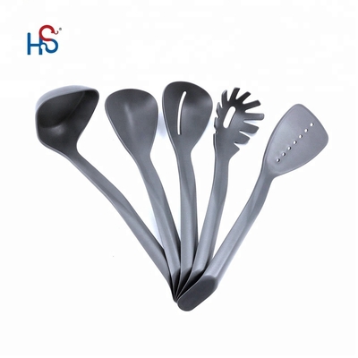 Conjunto de utensilios de cocina de anidación compacto de 5 piezas Herramientas de cocina SS para cocinar sin problemas