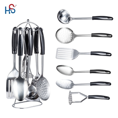 utensilios de cocina de acero inoxidable para el hogar juego cuchara de patata y más para cocinar