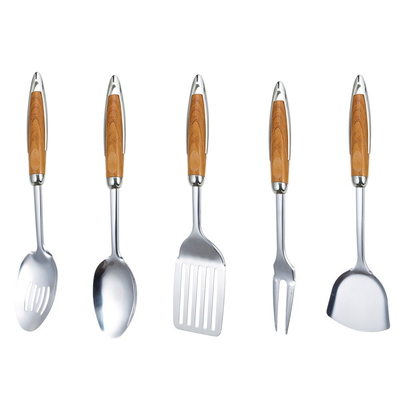 Conjunto de utensilios de cocina de acero inoxidable para herramientas y accesorios de cocina certificado ISO9001