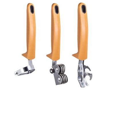 Gajetas de cocina de acero inoxidable Conjunto de abertura de botellas, pelador y más para el hogar
