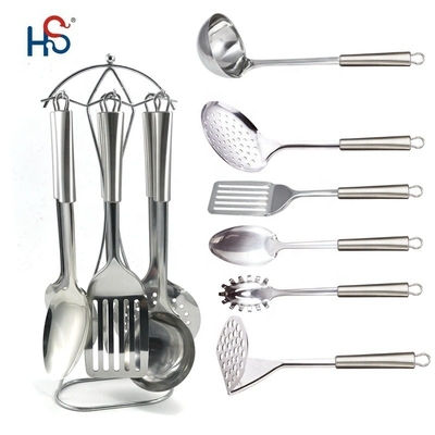 Contenedores de acero inoxidable para cocinar en la cocina Logotipo OEM Accesorios metálicos Herramientas