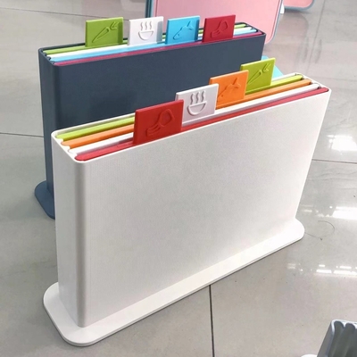 Los utensilios de cocina coloridos tablero de corte de PP libre de BPA para las necesidades de corte