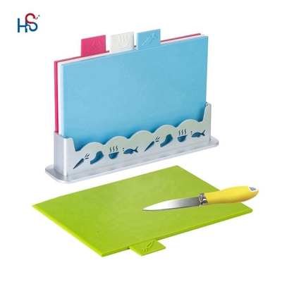 Los utensilios de cocina coloridos tablero de corte de PP libre de BPA para las necesidades de corte