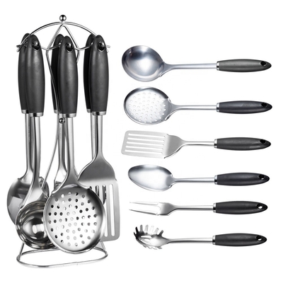 utensilios de cocina de acero inoxidable de 7 piezas para electrodomésticos y accesorios de cocina