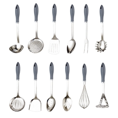 1.0mm / 1.5mm / 2.5mm espesor utensilios de cocina de acero inoxidable para cocinar todos los días