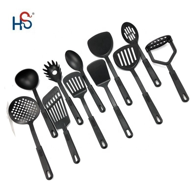 Utiliarios de cocina de nylon sostenibles para utensilios de cocina caseros no adhesivos en cualquier color