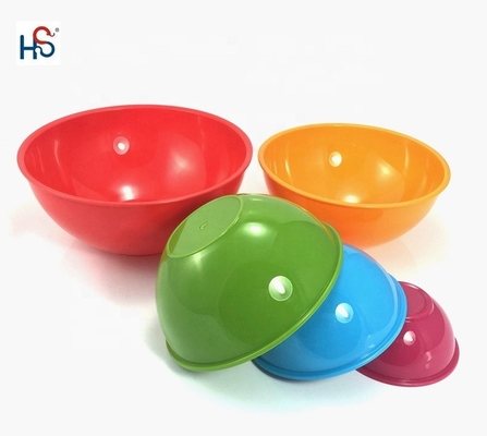 Cuencas de cocina de plástico de PP perfectas para saladas y picnics