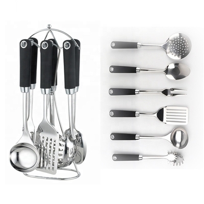 Ingredientes de cocina de grado alimenticio Conjunto de utensilios de herramientas Mat utensilios de cocina de acero inoxidable