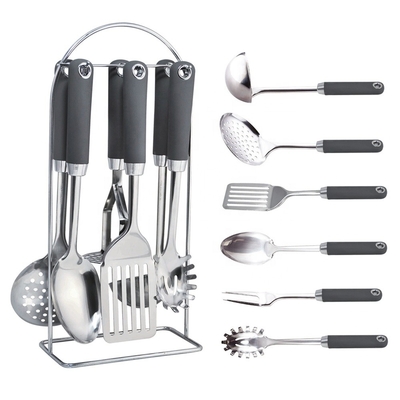 Ingredientes de cocina de grado alimenticio Conjunto de utensilios de herramientas Mat utensilios de cocina de acero inoxidable