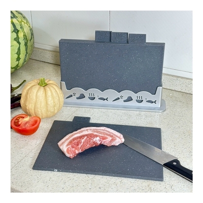 30x20x0.7mm Tabla de corte antibacteriana y cortador de verduras para herramientas de cocina