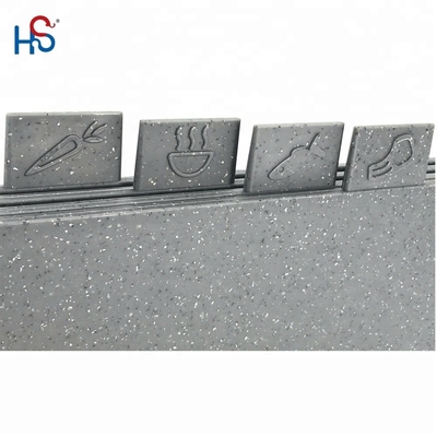 30x20x0.7mm Tabla de corte antibacteriana y cortador de verduras para herramientas de cocina