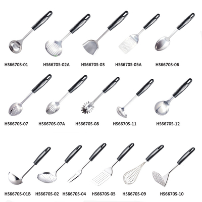 utensilios de cocina de acero inoxidable conjunto herramientas de cocina antiadherentes para cualquier cocina de colores