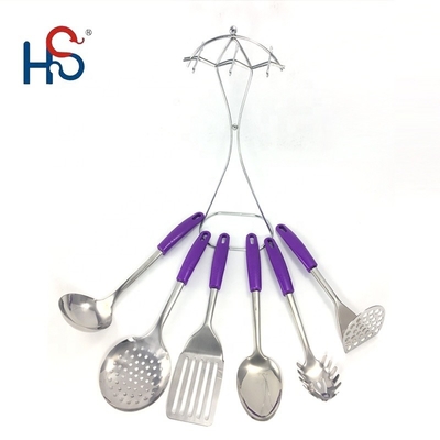 utensilios de cocina de acero inoxidable conjunto herramientas de cocina antiadherentes para cualquier cocina de colores