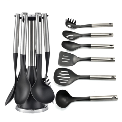 Accesorios de cocina de nylon para cocinas sostenibles Cucharas de lavadora de nylon