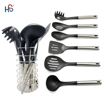 Accesorios de cocina de nylon para cocinas sostenibles Cucharas de lavadora de nylon