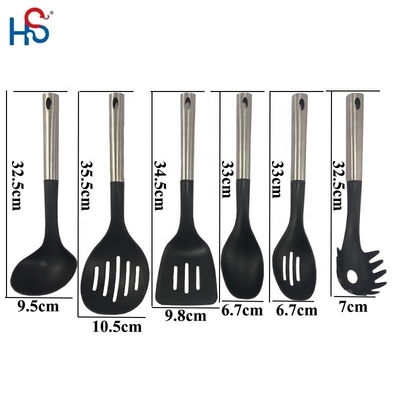 Accesorios de cocina de nylon para cocinas sostenibles Cucharas de lavadora de nylon