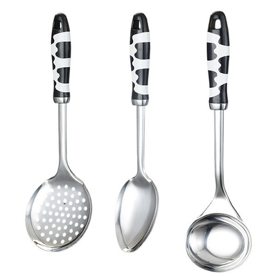 Los utensilios de cocina de acero inoxidable de 7 piezas son ideales para cocinar de manera sostenible y elegante