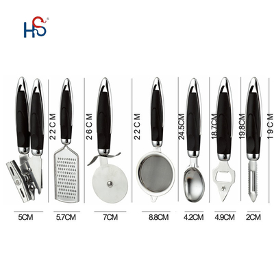 Productos de tendencia 2021 Kitchen Gadget Set con certificación ISO9001 y material metálico