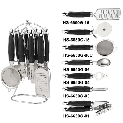 Productos de tendencia 2021 Kitchen Gadget Set con certificación ISO9001 y material metálico