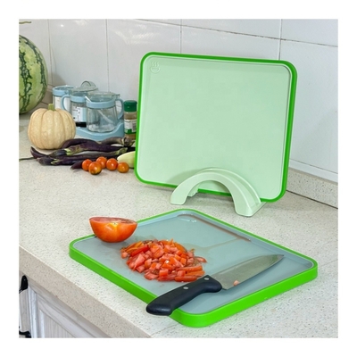 Bloques de corte de PP de colores personalizados con tablero de corte de plástico con índice de bandeja