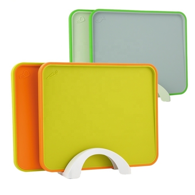 Bloques de corte de PP de colores personalizados con tablero de corte de plástico con índice de bandeja