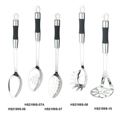 Ingredientes de cocina de acero inoxidable de cocina con impresión de seda o logotipo grabado