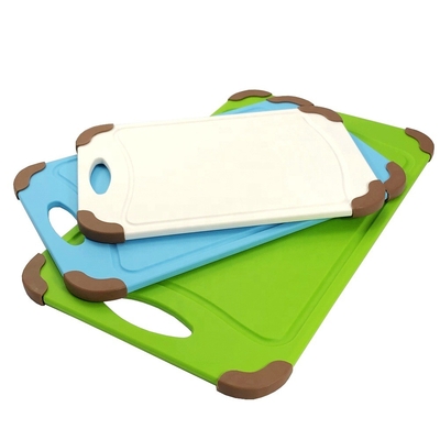 Casa cocina cocina de plástico tipo PP tablero de corte de corte multipropósito para acampar