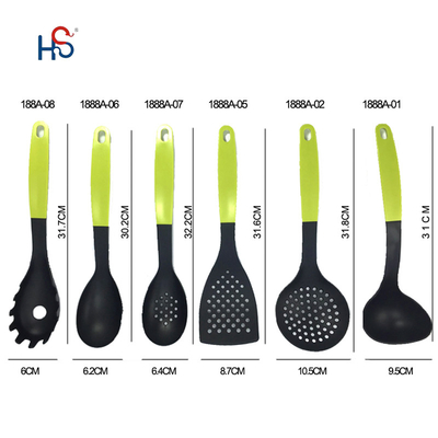 Artículos de plástico utensilios de cocina accesorios de cocina conjuntos de utensilios de cocina para cocina en el hogar sostenible