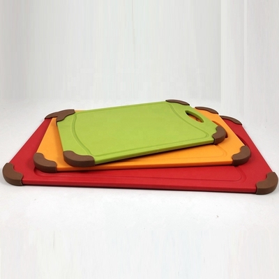 Casa cocina cocina de plástico tipo PP tablero de corte de corte multipropósito para acampar