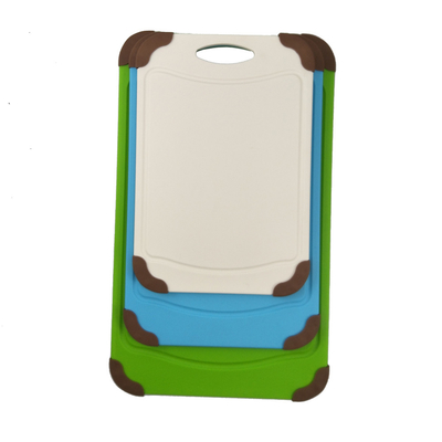 Casa cocina cocina de plástico tipo PP tablero de corte de corte multipropósito para acampar