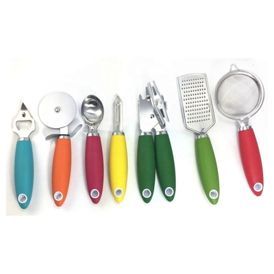 Herramientas pequeñas Sostenible 100% de grado de alimentos de acero inoxidable Gadgets de cocina con aberturas