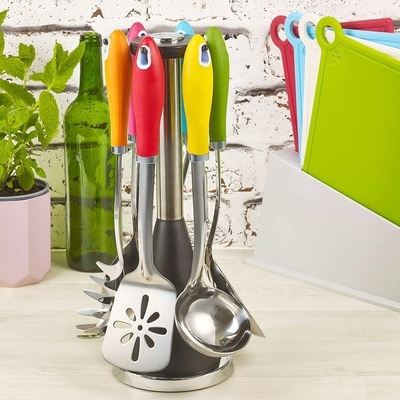 Home cocina cocina de acero inoxidable utensilios de cocina inteligentes para cualquier color