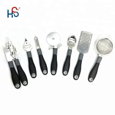 Conjunto de 8 piezas de herramientas de cocina de acero inoxidable utensilios multifuncionales para cocinar