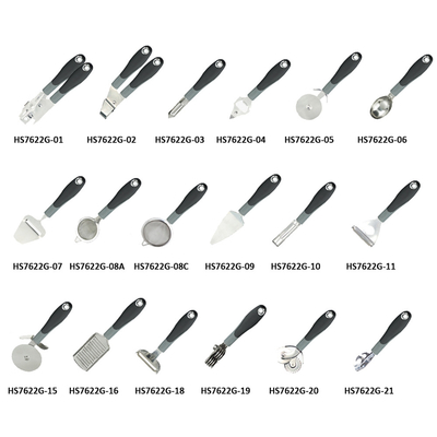 Conjunto de 8 piezas de herramientas de cocina de acero inoxidable utensilios multifuncionales para cocinar