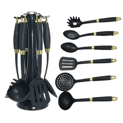 Conjunto de utensilios de cocina de 7 piezas Conjunto de utensilios de oro para herramientas y accesorios de cocina