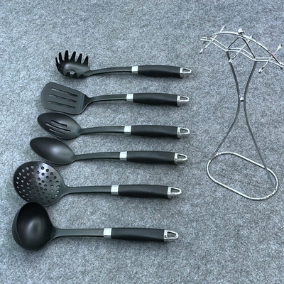Conjunto de utensilios de cocina de 7 piezas Conjunto de utensilios de oro para herramientas y accesorios de cocina