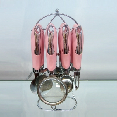 Conjunto de dispositivos de cocina de color mármol para herramientas de cocina de grado alimenticio