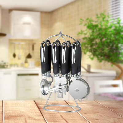 Conjunto de dispositivos de cocina de color mármol para herramientas de cocina de grado alimenticio