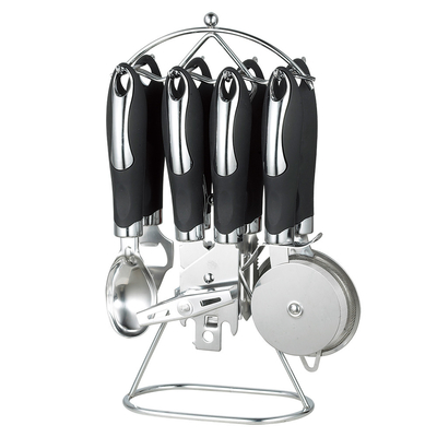 ABS sostenible manija de acero inoxidable 430 utensilios de cocina para necesidades de cocina duraderas