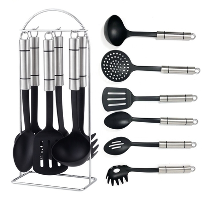 Utiliarios directos para el hogar y la cocina Cucharón de nylon Skimmer Turner Cucharas para artículos del hogar