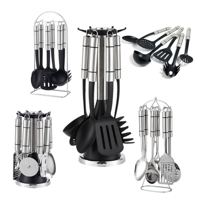 Utiliarios directos para el hogar y la cocina Cucharón de nylon Skimmer Turner Cucharas para artículos del hogar