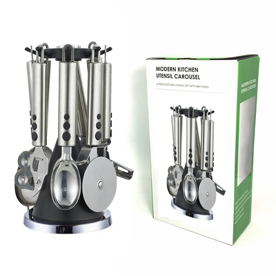 Material de mano utensilios de cocina de acero inoxidable aparatos para cocina doméstica cómoda