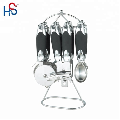Accesorios de cocina ecológicos de plástico duradero de 7 piezas para cocinar funcionalmente